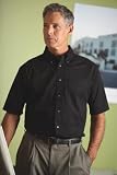 Mens Short Sleeve Titan Twill Shirt by Devon & Jones (Style# D500S)