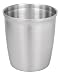 Forma Waste Basket, Brushed Satin