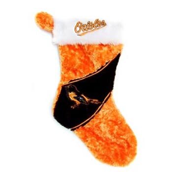 Baltimore Orioles MLB Himo Plush Christmas Stocking (Quantity of 1)