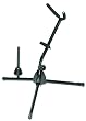 On-Stage Stands Alto/Tenor Saxophone Stand with Flute/Clarinet Peg