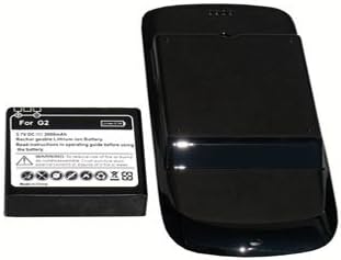 Extended Li-Ion Battery w/ Battery Cover for T-Mobile myTouch 3G / HTC Magic, Black