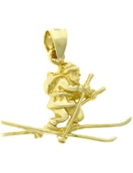 Dazzlers Solid 14k Gold 3D Santa Clause Charm Pendant Available in three colors from jewelsberry (weights: 2.2 grams only)