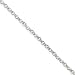 Circle Rolo Chain Necklace Sterling Silver 1.50mm(available in Different Sizes)