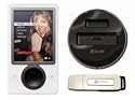 Zune Bundle 30 GB Digital Media Player (White) w/ Microsoft Docking Station & BlueProton 1GB USB 2.0 Flash Drive