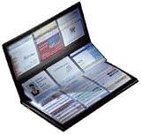 Sigel VZ175 Visitenkarten-Sammler f�r bis zu 288 Karten (max. 90x58 mm), 1 St�ck Kunststoff schwarz