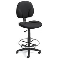 Fabric Armless Drafting Stool