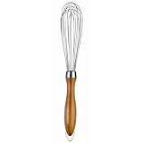 Cuisipro 12Wood Handle Egg Whisk Caramel by Cuisipro