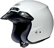 Shoei RJ PLATINUM R SERIES CRUISER WHITE SIZE:LRG MOTORCYCLE Open-Face-Helmet