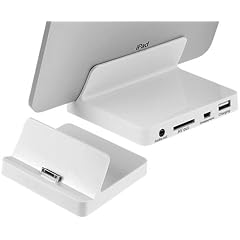 DAS ORIGINAL YAYAGO STARTER SET F�R IHR APPLE iPad : Designer Dockingstation & Tischlader f�r Ihr Apple iPad + Displayschutzfolie f�r Apple iPad + Oberarmtasche f�r z.B. mp3 player (ipod).. + Yayago Lanyard