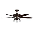 Garder Click-In Ceiling Fan Bronze (52")