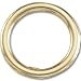14k Yellow Gold Circle Pendant W/no Bail 25.75 X 25.50 Mm