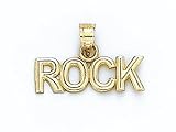 14K 'ROCK' PENDANT - GH16814