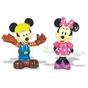 Mickey Mouse Clubhouse Animated Figures: Construction Mickey and Minnie