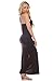 Lolli Couture SCOOPED NECKLINE SLIDE SLIT SLEEVELESS LONG MAXI DRESS
