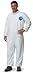 DuPont TY125S Disposable Elastic Wrist & Ankle White Tyvek Coverall Suit 1417, Size XXLarge, Sold by the Each