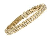 : Traditional Rolex Diamond Bracelet