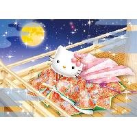 【クリックで詳細表示】ハローキティ 500ピース ハローキティ☆かぐや姫 (38cm×53cm、対応パネルNo.5-B)