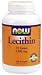   - Now Foods Lecithin 1200 Mg Nervous System Support Non Gmo