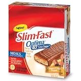 Slim Fast Optima Caramel Crispy Peanut Meal Bar - 1.9 Oz X 12 Ea