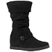 Skechers Womens Stacked Sweater Trim Wedge Boot,Black,7.5 M US 311V5R8DqpL. SL75 Skechers Womens Stacked Sweater Trim Wedge Boot,Black,7.5 M US