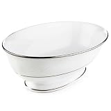Lenox Apropos Platinum-Banded Bone China Open Vegetable Bowl