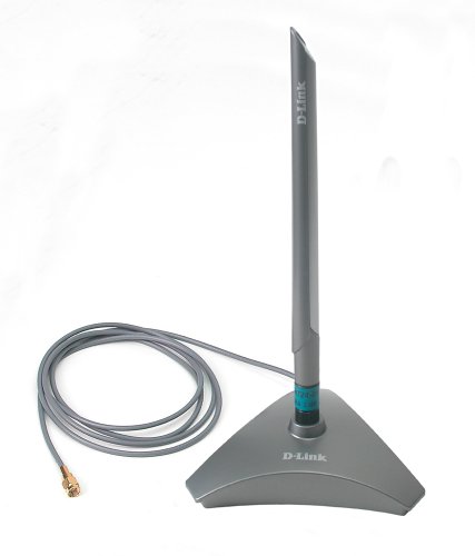 D-Link ANT24-0501 Indoor  Antenne, 5 dBi, IEEE 802.11b/g, RP-SMA Buchse, 1,5m Kabel Wireless LAN