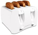 Proctor Silex #24605 4 Slice White Wide Toaster