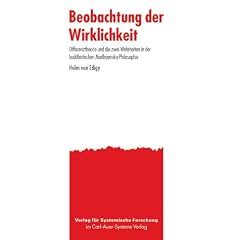 Beobachtung der Wirklichkeit