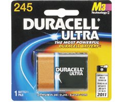 Duracell M3 Technology DL245 Lithium Photo Battery