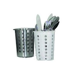 Silverware Cylinder Stainless Steel (CYL-SS) Category: Flatware Holders