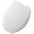 Mayfair 146ECDG Premium Elongated Molded Wood Toilet Seat with Easy Clean Hinges and DuraGuard Antimicrobial, White