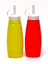 Diner Style 12-oz. Ketchup & Mustard Dispenser Bottles