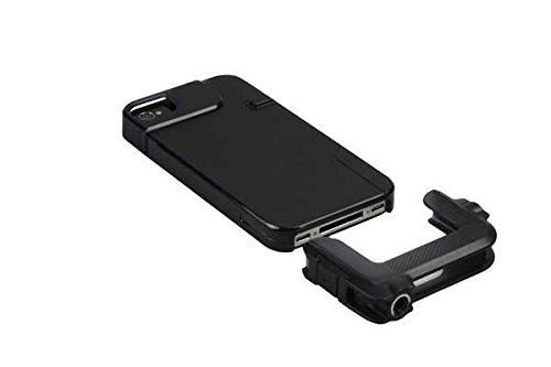 olloclip Quick-Flip Case for iPhone 4/4s - Retail Packaging - Translucent Black