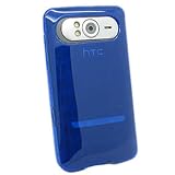Flexi Gel SKin TPU Glove with BLUE CHECKERED Design Soft Cover Case for HTC ....