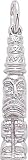 Totem Pole Charm by Rembrandt Charms