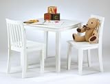 Jack And Jill School Table And Chairs Set - White