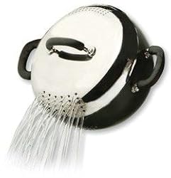 Circulon 2 5-1/2-Quart Casserole with Pouring Colander Lid