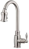 Danze D454557SS Opulence Single-Handle Pull-Down Kitchen Faucet, Stainless Steel