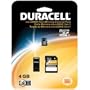 Duracell 4GB Micro SD High Capacity SDHC Card With Adapter - Duracell DU3IN104GR
