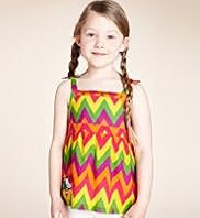 Pure Cotton Hello Kitty Chevron Top