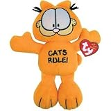TY Bow Wow Beanies  Garfield  - Cat's Rule