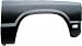 77-82 FORD COURIER FENDER RH (PASSENGER SIDE) TRUCK (1977 77 1978 78 1979 79 1980 80 1981 81 1982 82) 1101 UA1751010