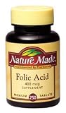 Nature Made Folic Acid 600 mcg with DHA - 300 Tablets