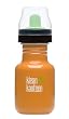 Klean Kanteen 12 oz Stainless Steel Sippy with Dome Lid - Orange Sunset