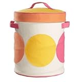 LOOM Life 1202 Small POP Bin - White & Pink