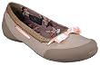 Teva Womens Cerella Taupe/Grey Flats