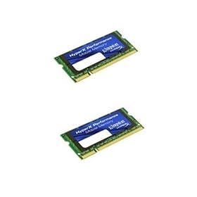 Kingston HyperX memory - 4 GB : 2 x 2 GB - SO DIMM 200-pin - DDR2 Low Latency