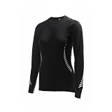  : Helly Hansen Women's Long Sleeve Top,Black,Large