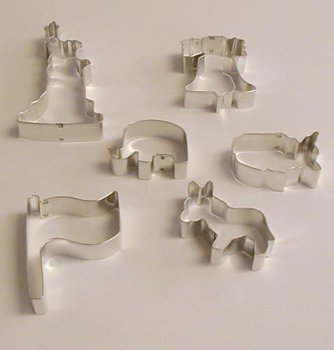 Election Day Special Cookie Cutters - Set of 6 by Foose Cookie Cutters
