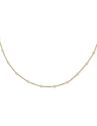 14k Cubic Zirconia Ankle Bracelet